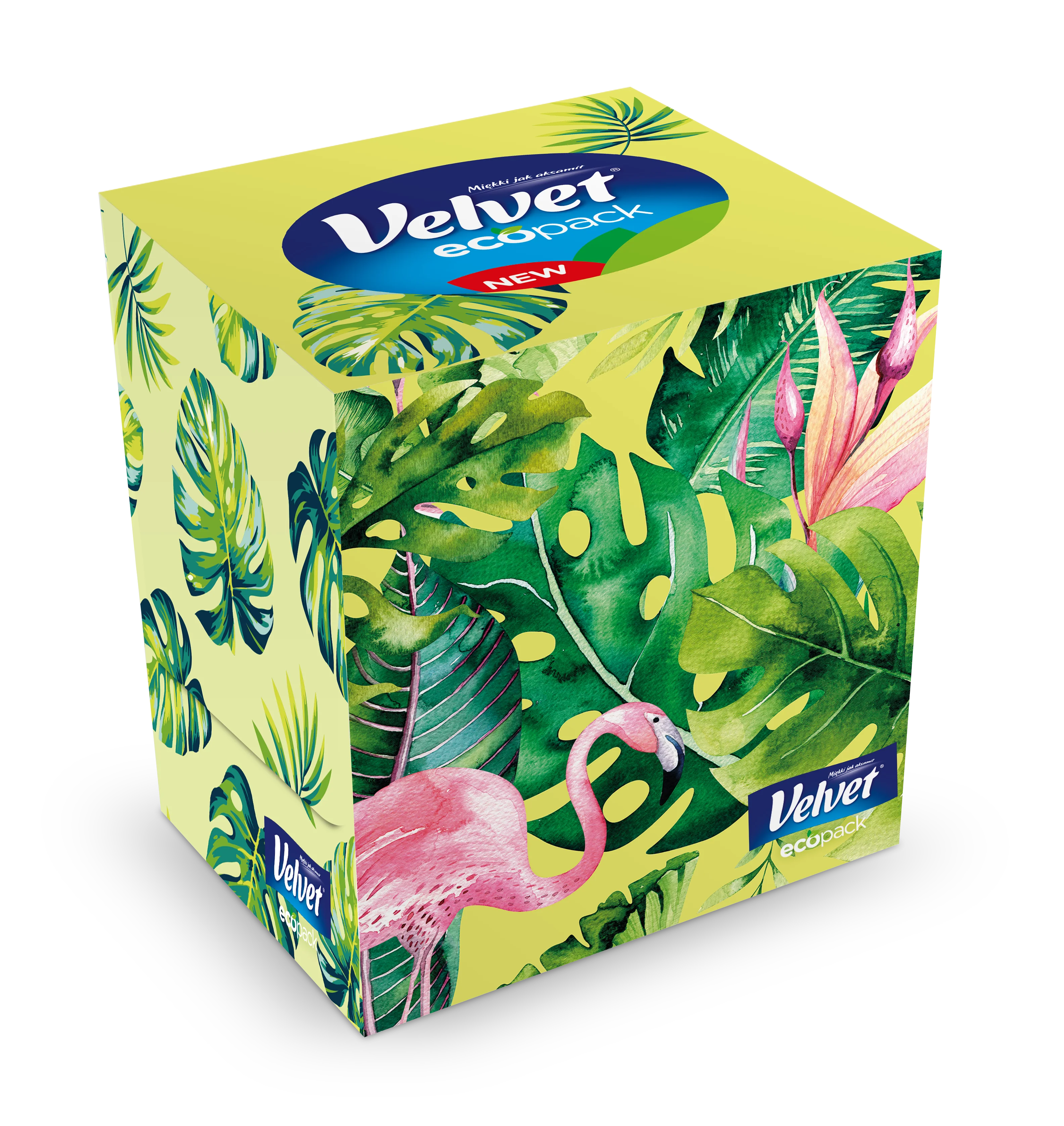Velvet Cube ecopack chusteczki uniwersalne, 60 szt.