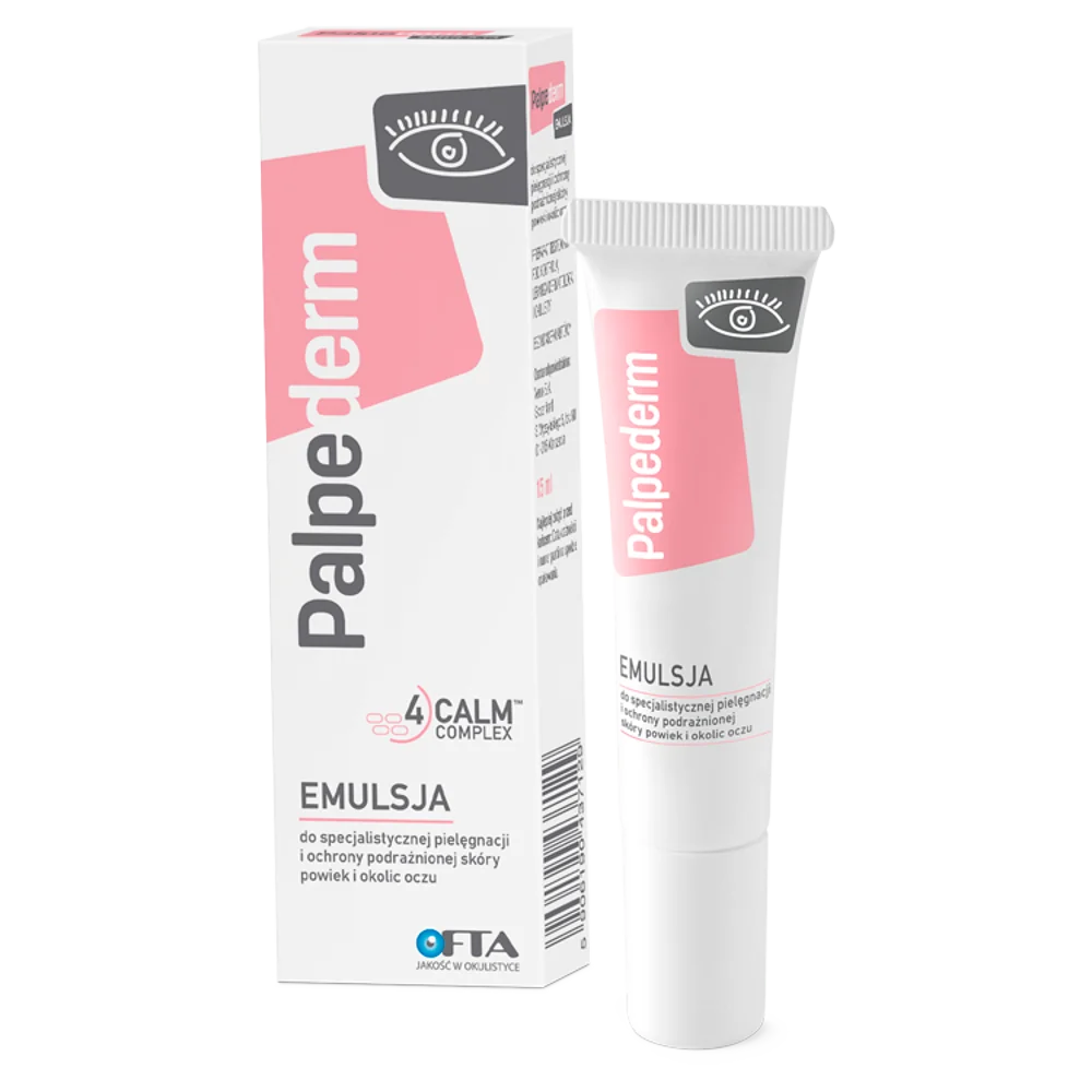 Palpederm emulsja do skóry powiek i okolic oczu, 15ml