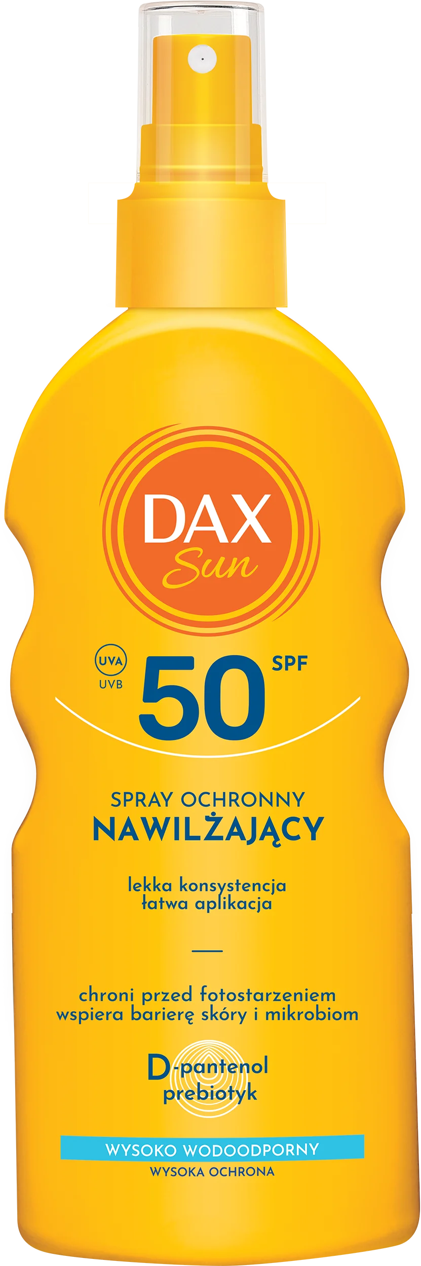Dax Sun nawilżający spray ochronny SPF 50, 200 ml