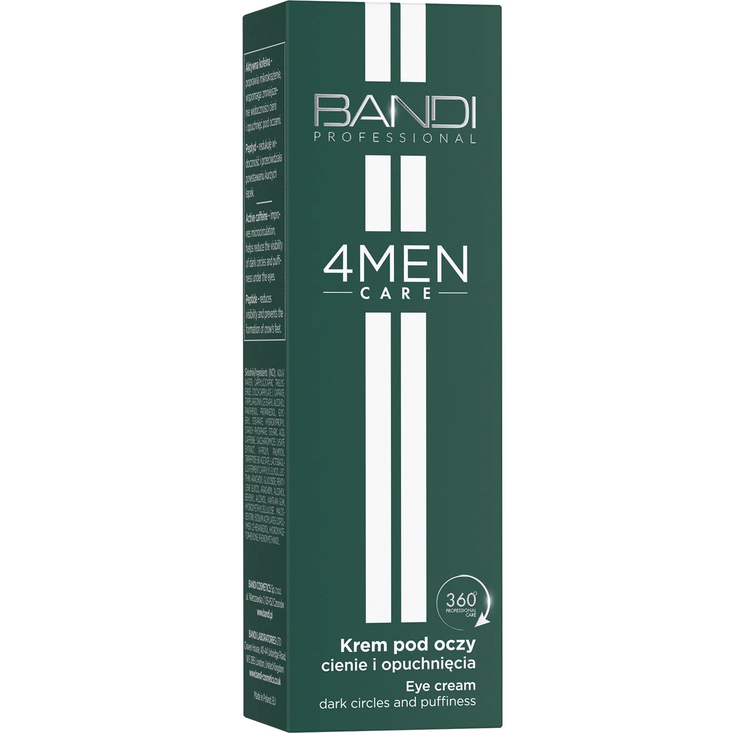 BANDI 4Men Care krem pod oczy - cienie i opuchnięcia, 14 ml