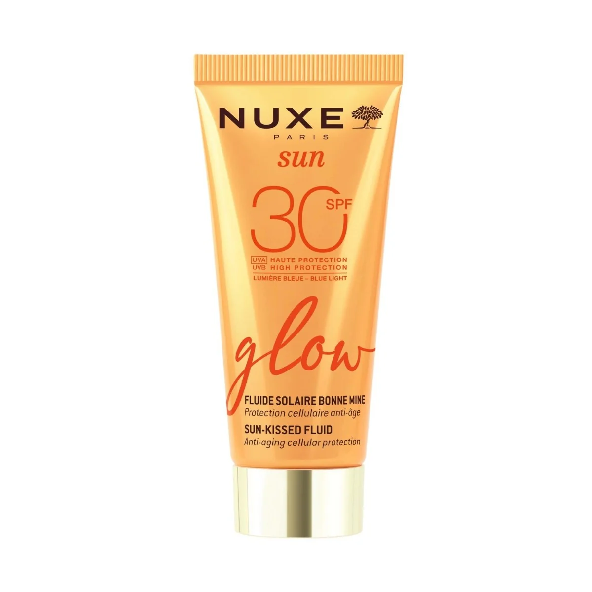 Nuxe Sun Glow fluid glow z efektem skóry muśniętej słońcem SPF 30, 40 ml