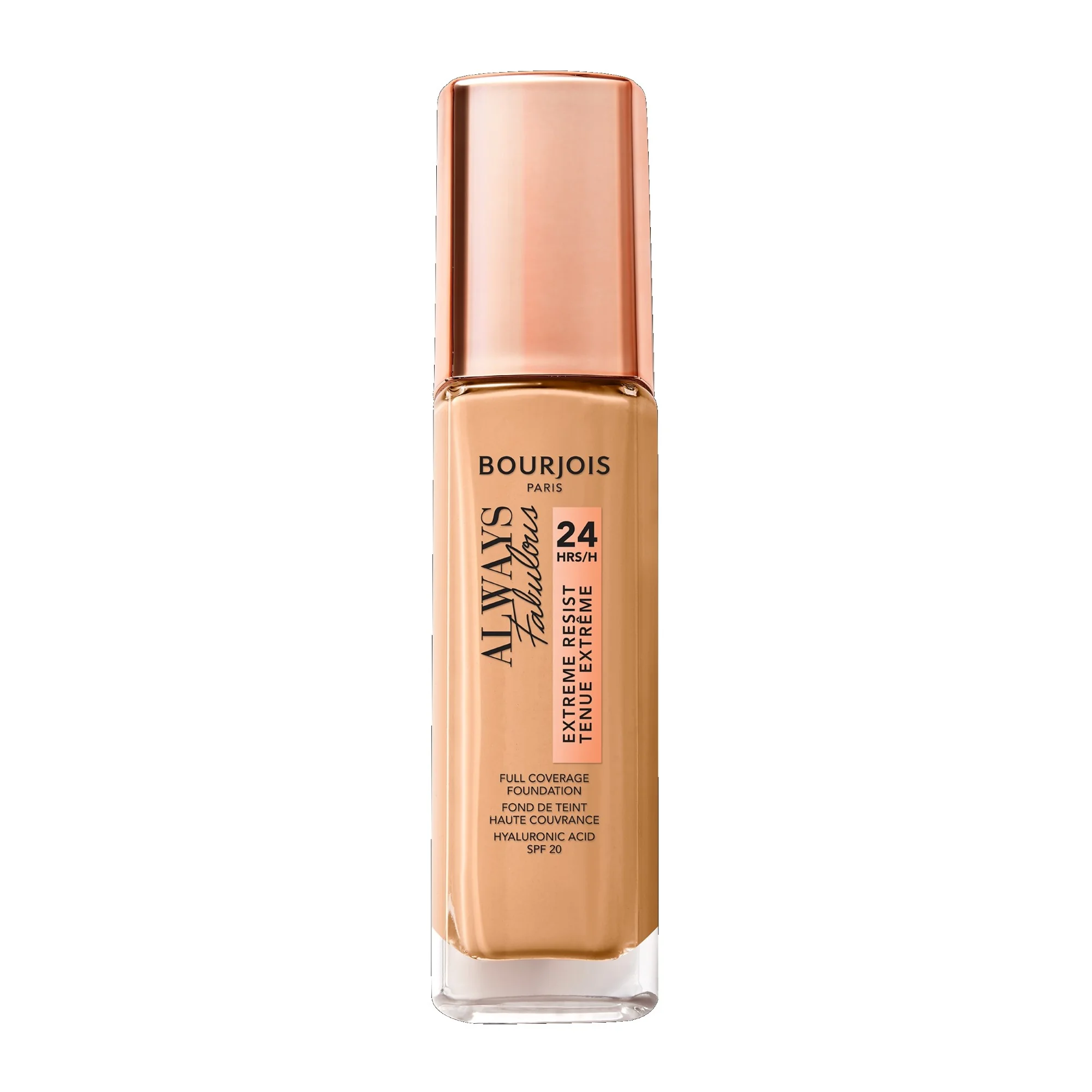 Bourjois Always Fabulous podkład do twarzy, kryjący, SPF 20, nr 310 Beige, 30 ml
