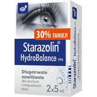 Starazolin HydroBalance PPH, nawilżające krople do oczu, 10 ml