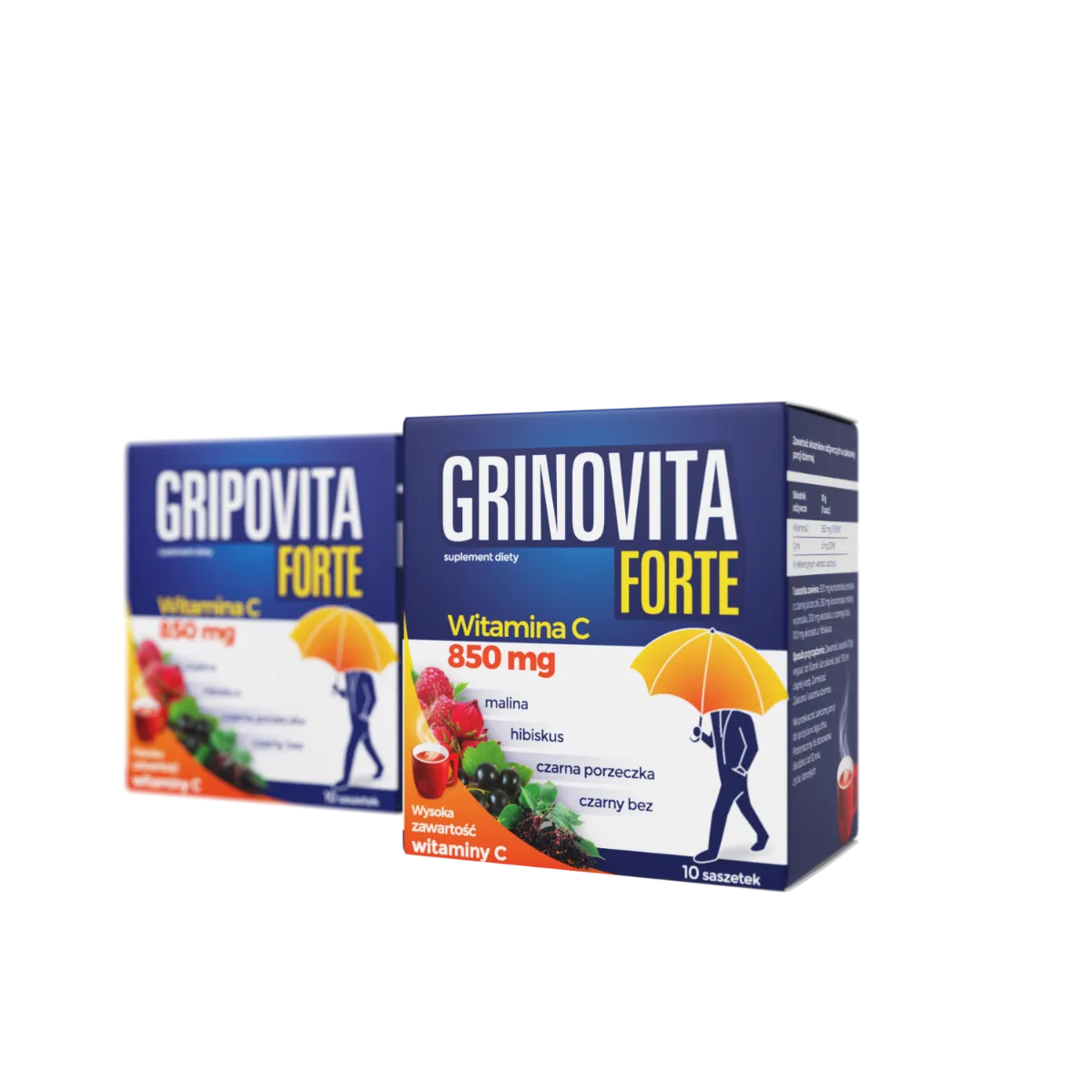 Grinovita Forte, suplement diety, 10 saszetek