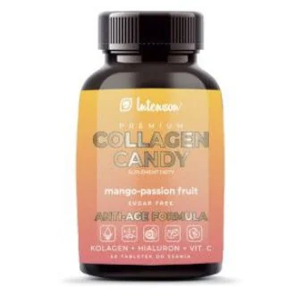 Intenson Collagen Candy o smaku mango-marakuja Intenson Collagen Candy o smaku mango-marakuja