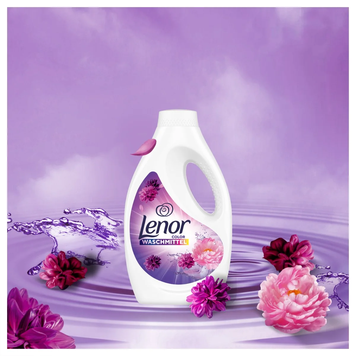 Lenor Color Amethyst żel do prania, 50 prań, 2,25 l