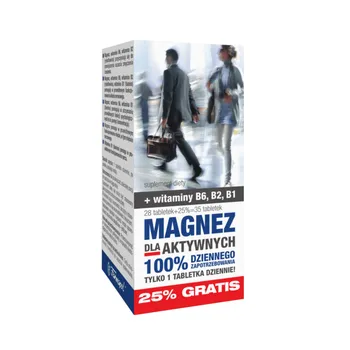 Magnez Dla Aktywnych, suplement diety, 35 tabletek 