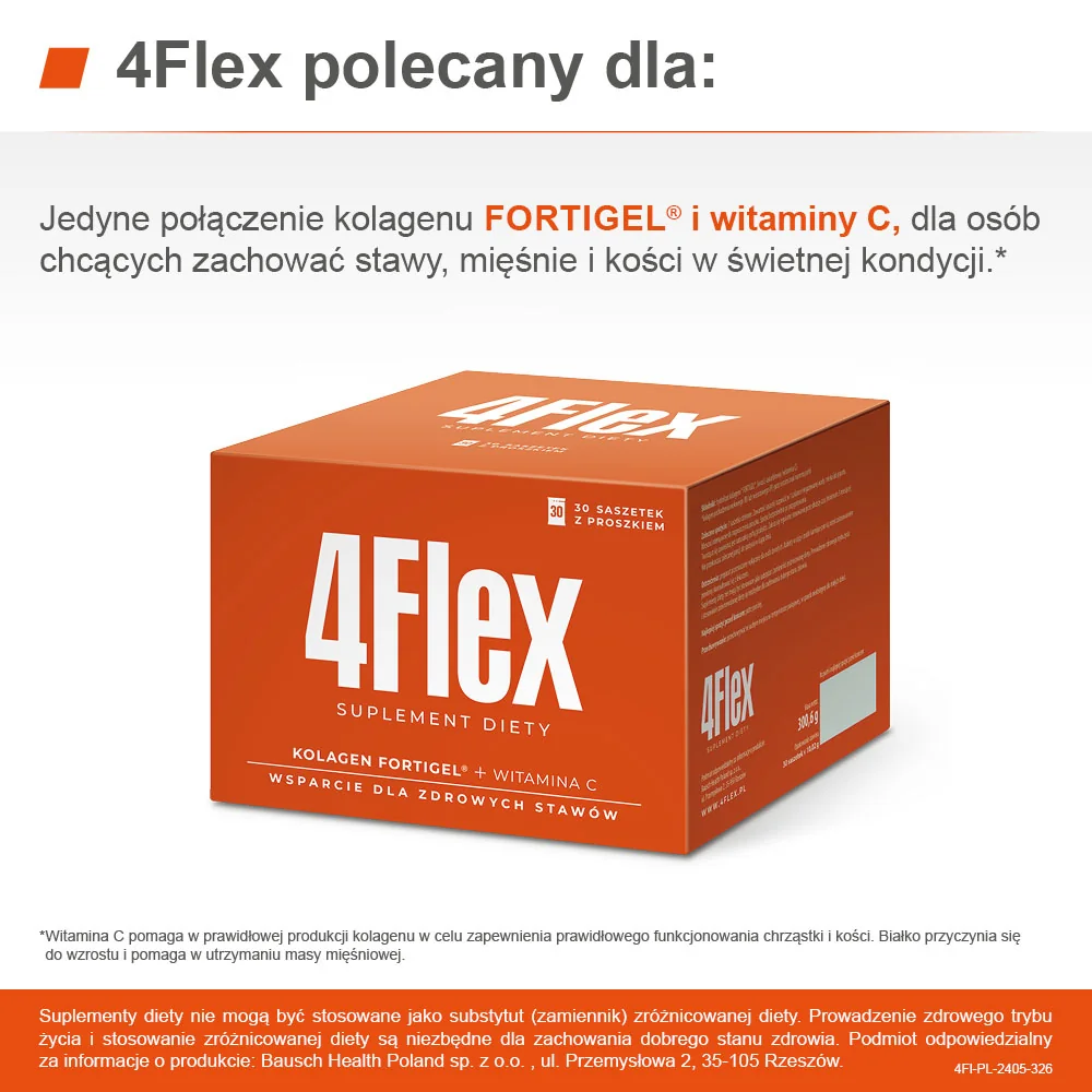 4Flex suplement diety 30 saszetek z proszkiem