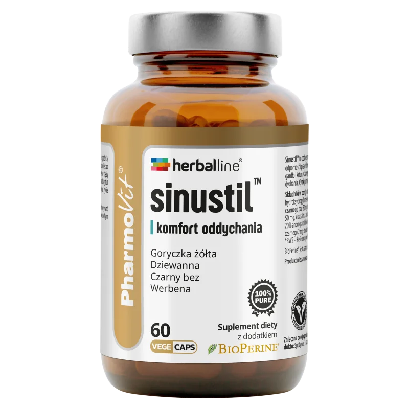 Pharmovit Herbaline Sinustil™ komfort oddychania 60 kapsułek