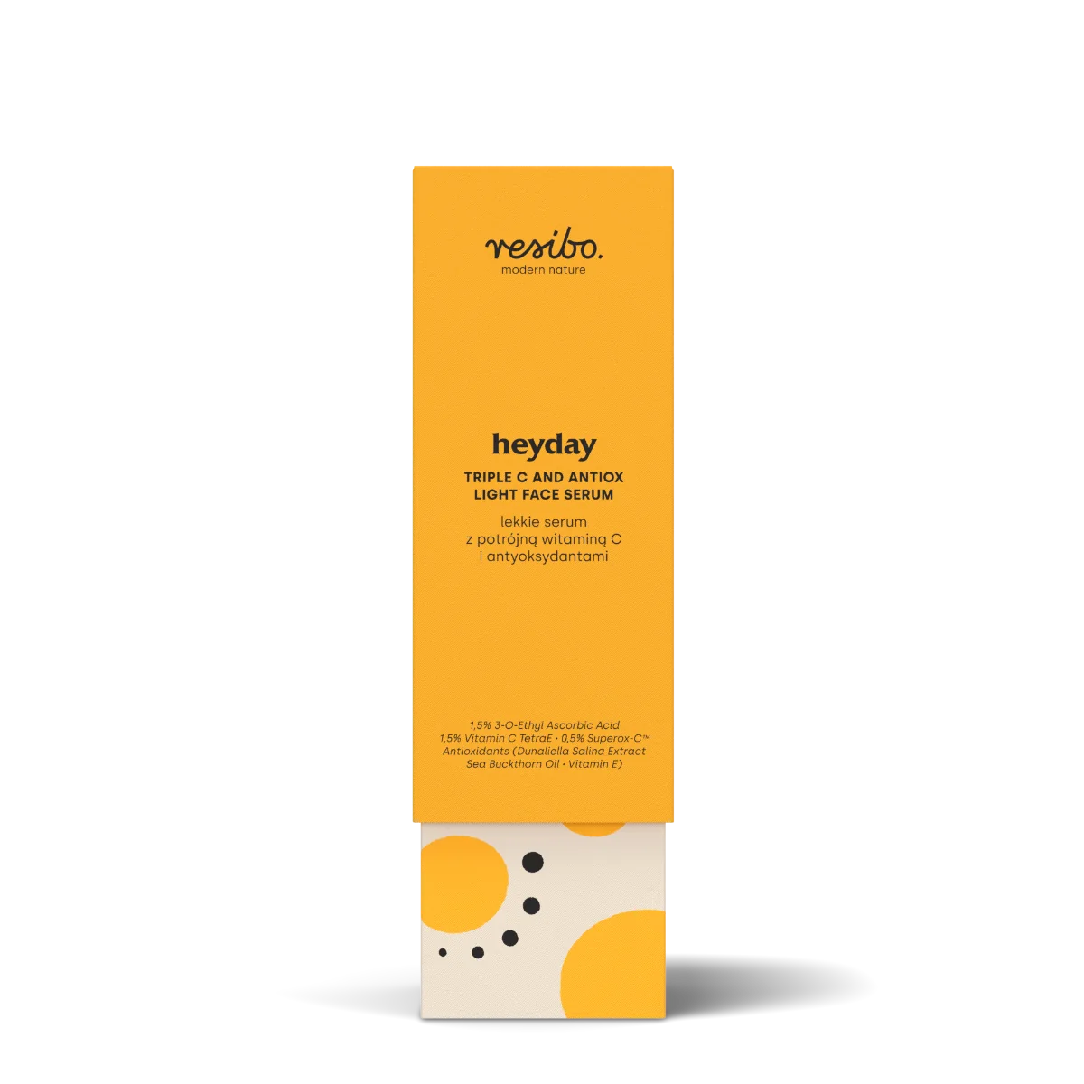 Resibo Heyday lekkie serum z potrójną witaminą C i antyoksydantami, 30 ml