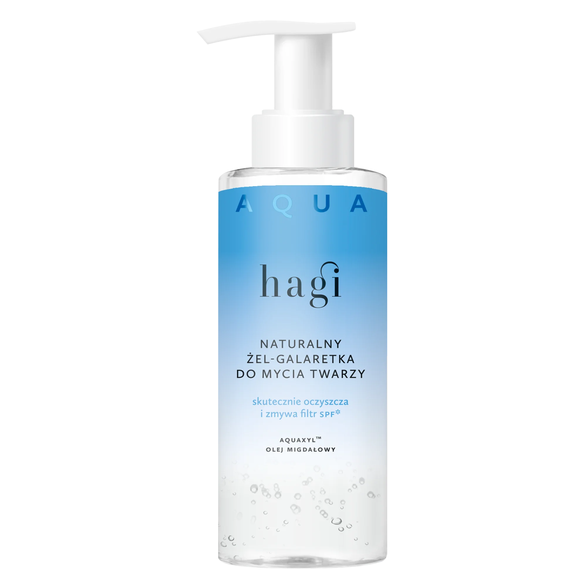 Hagi Aqua Zone łagodny żel-galaretka do mycia twarzy, 150 ml
