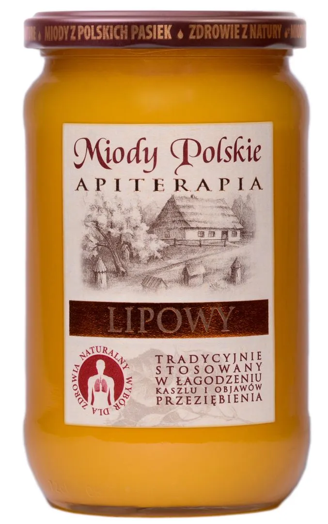 Miody Polskie miód nektarowy lipowy, 950 g