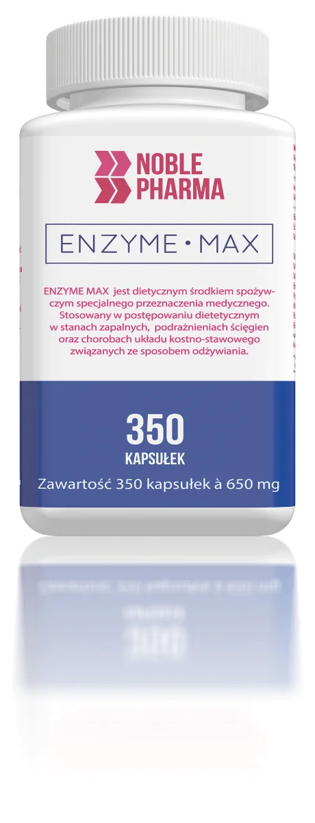 NoblePharma Enzyme-Max 350 kapsułek