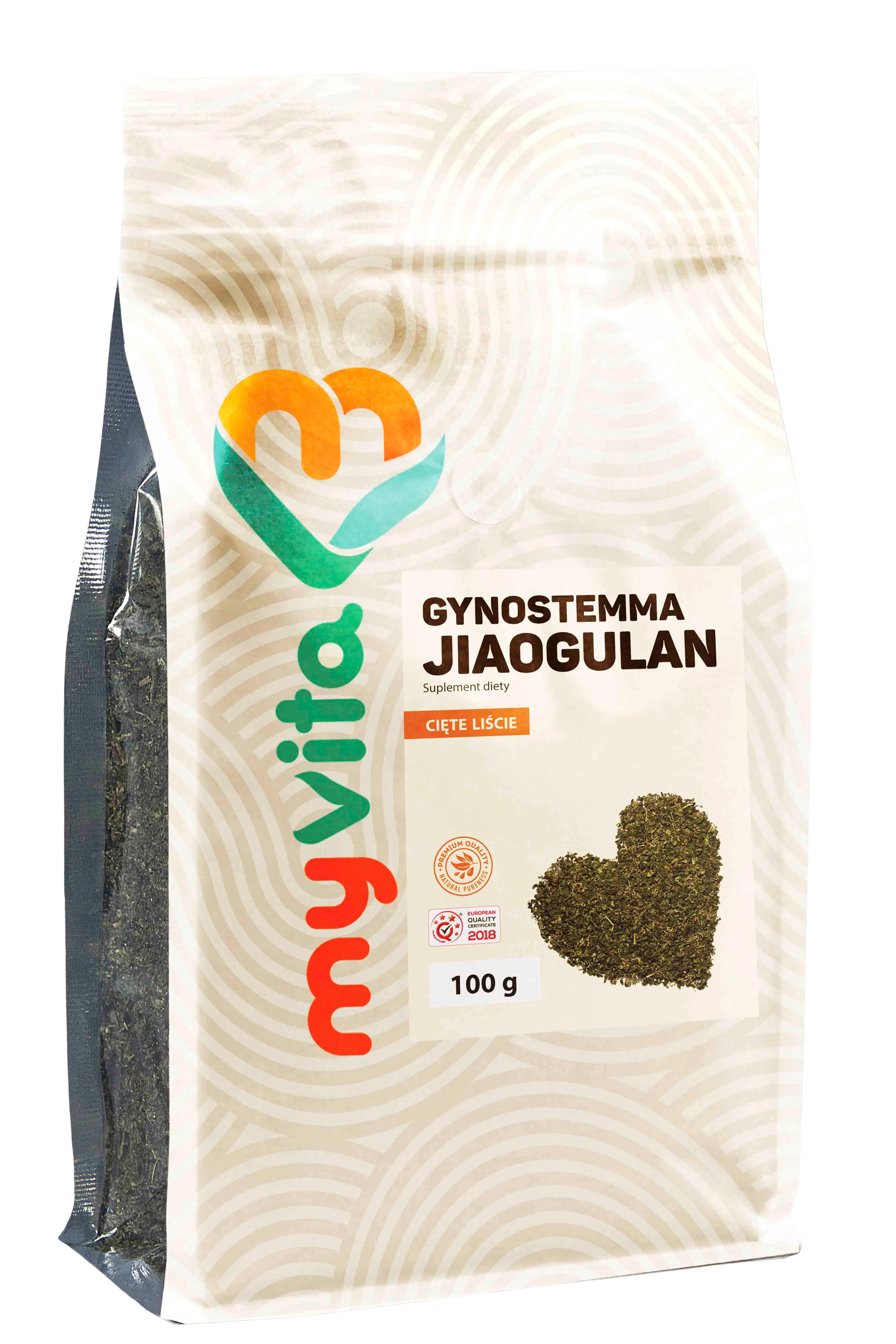 MyVita Gynostemma jiaogulan, suplement diety, susz ziele, 100g