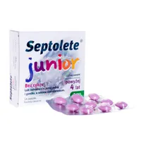 Septolete junior, 1,2 mg, 18 pastylek