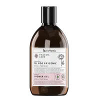 VisPlantis Pharma Care naturalny żel pod prysznic Róża + proteiny, 500 ml