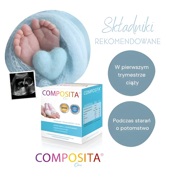 Composita One 30 kapsułek + 30 kapsułek DHA