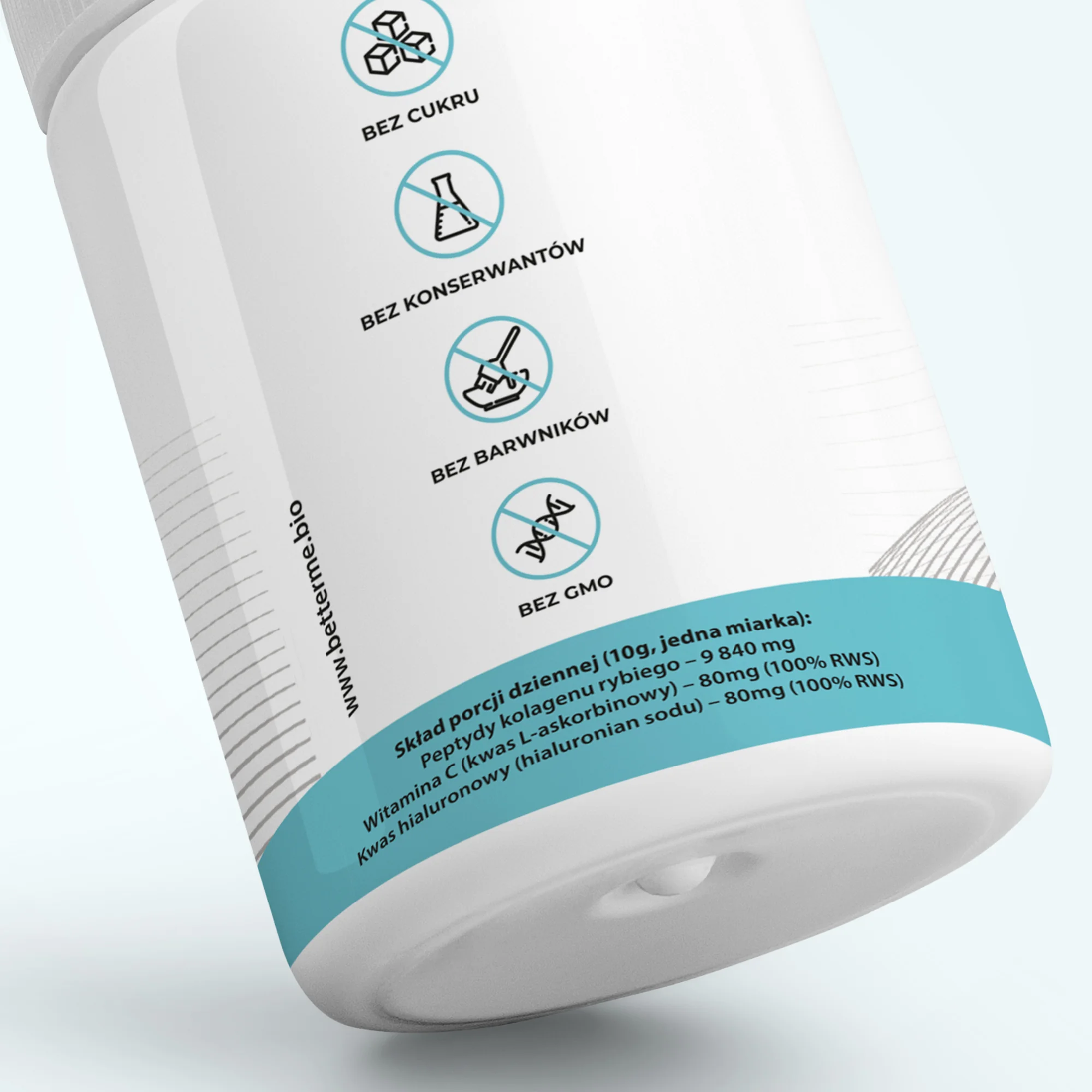 BetterMe Collagen 10000 Care System proszek, 450 g