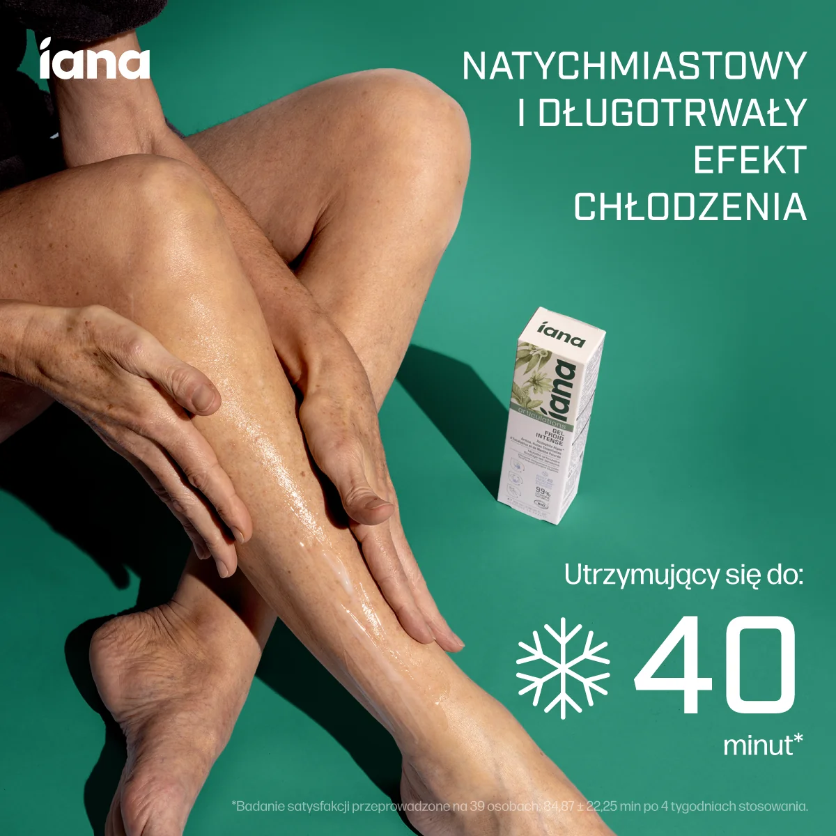 Iana Stawy intensywnie chłodzący żel, 100 ml