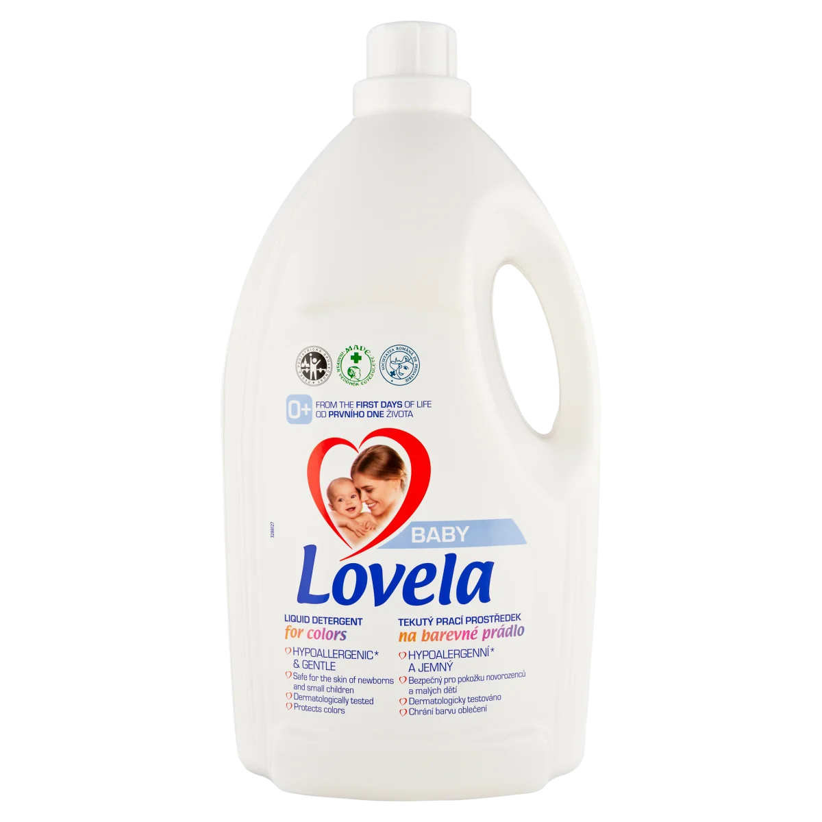 Lovela Baby mleczko do prania kolorów, 4,5 l, 50 prań