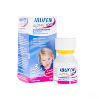 Ibufen Forte Dla Dzieci - zawiesina doustna o działaniu przeciwgorączkowym, przeciwbólowym i przeciwzapalny o smaku malinowym, 40 ml