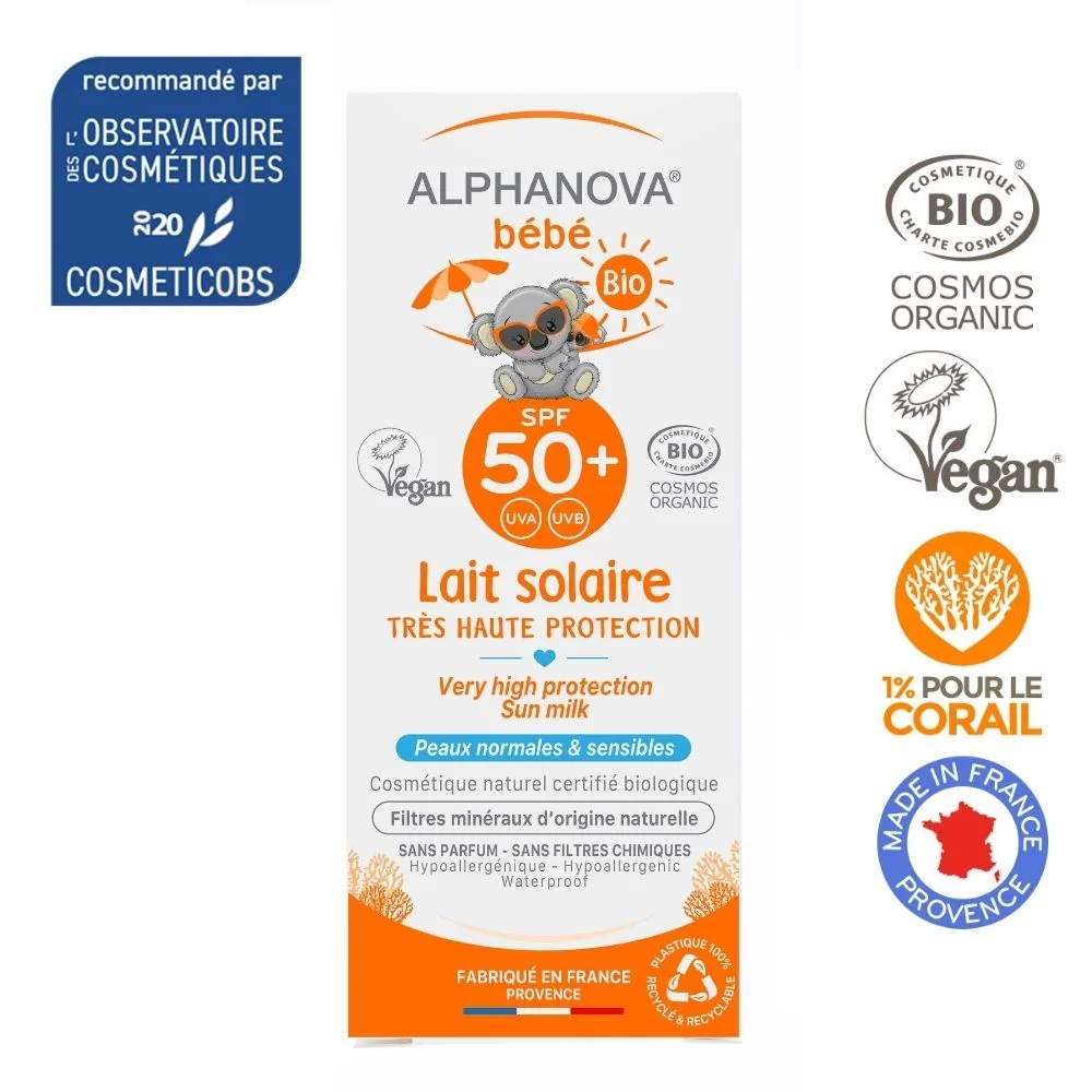 Alphanova Bebe krem ochronny, SPF 50+, 50 g