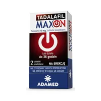 Tadalafil Maxon, 10 mg, 2 tabletki powlekane