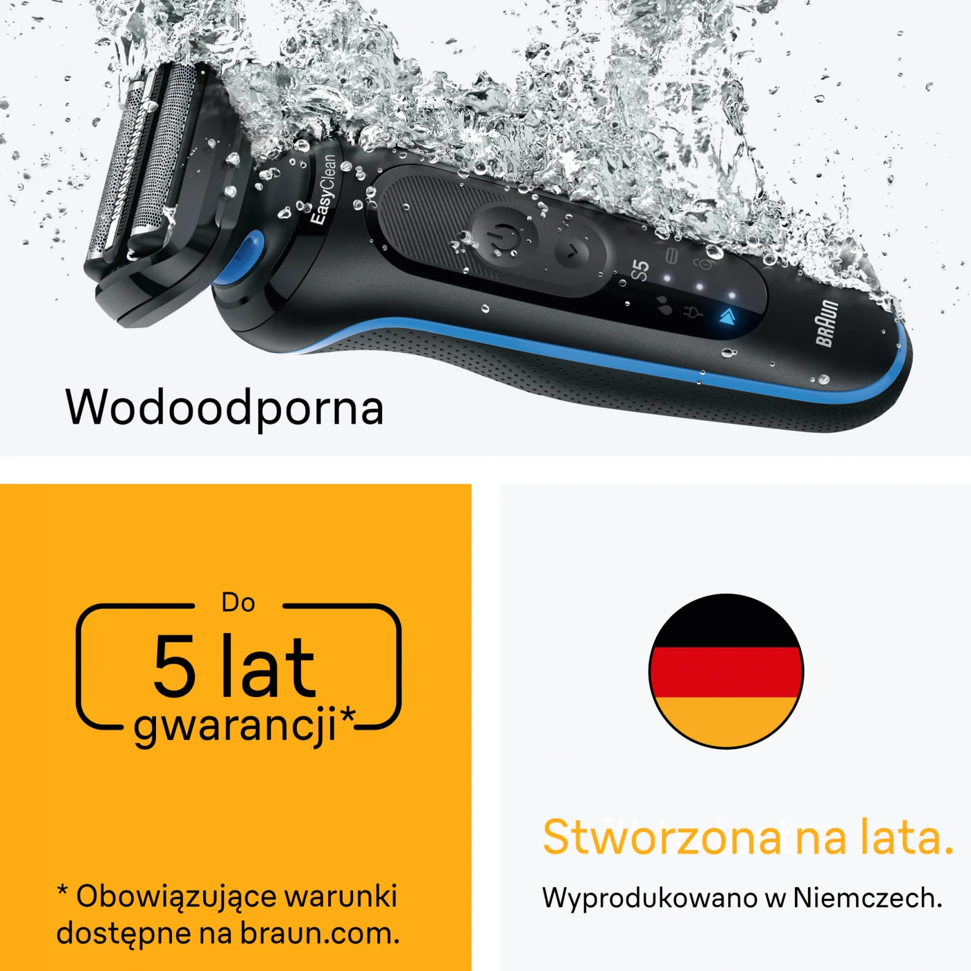 Braun Shaver Series 5 52-B7000CC golarka elektryczna, 1 sztuka