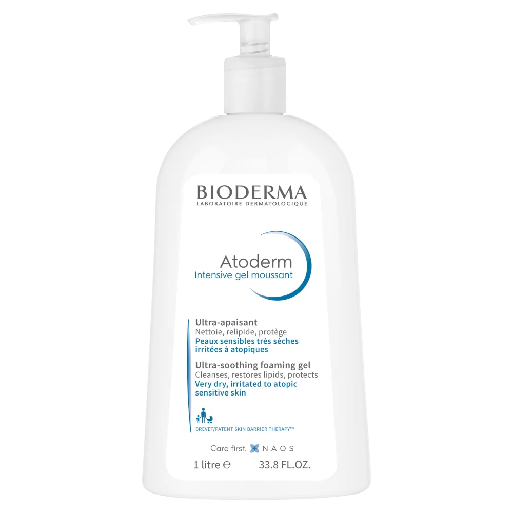 Bioderma Atoderm Intensive żel oczyszczający i natłuszczający, 1 l