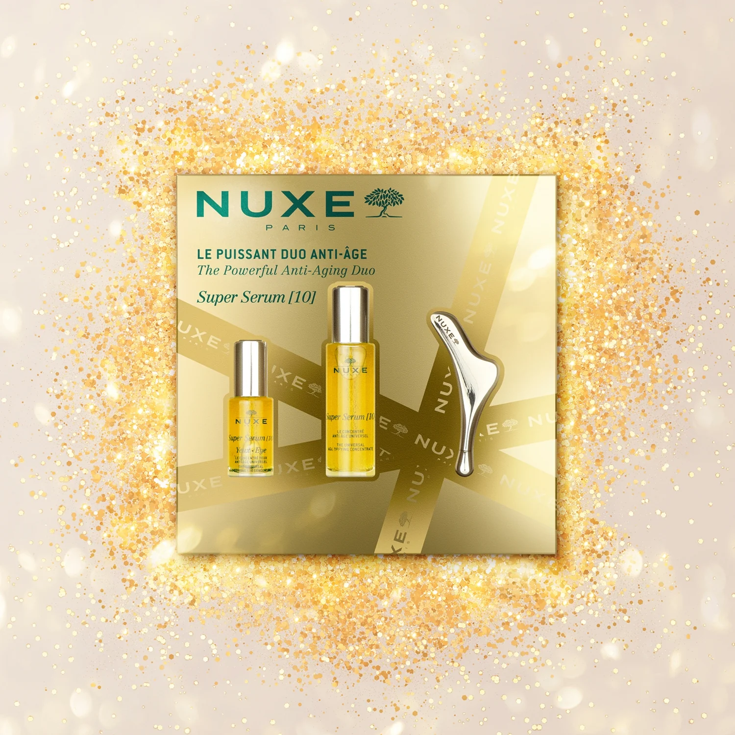 Nuxe Zestaw Super Serum [10] serum, 30 ml + serum pod oczy, 15 ml