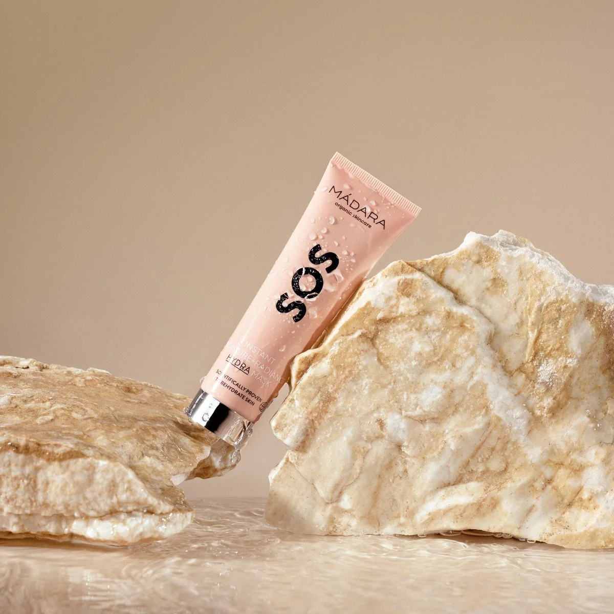 Madara SOS Hydra Mask Moisture + Radiance nawilżająco-rozświetlająca maska, 60 ml