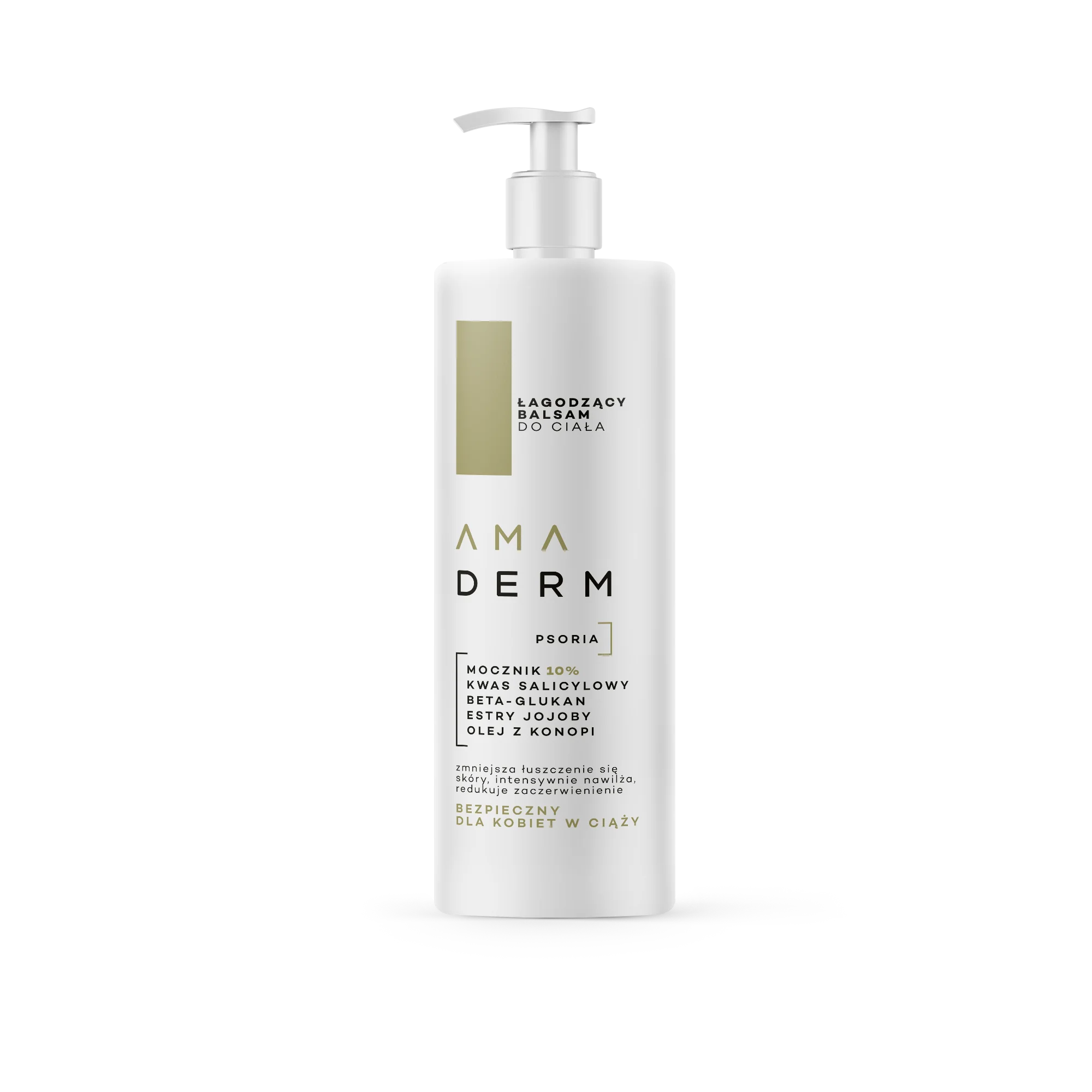 AMADERM® PSORIA łagodzący balsam do ciała, 400 ml
