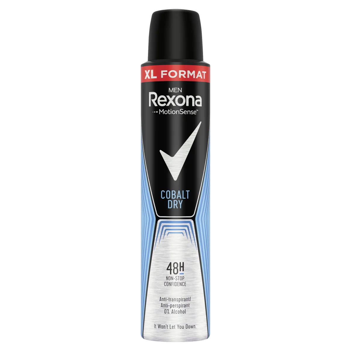 Rexona Men Motion Sense Cobalt Dry antyperspirant w aerozolu, 200 ml