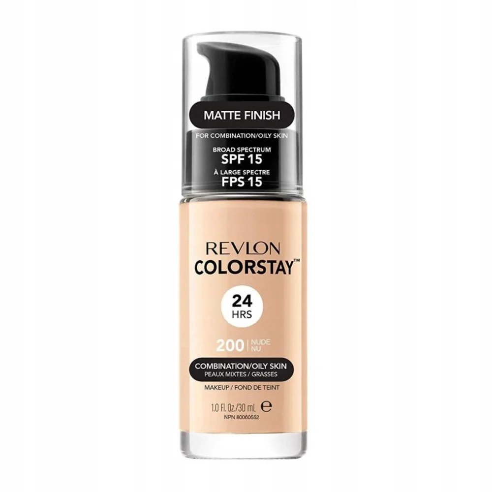 Revlon ColorStay™ Make-up for Combination/Oily Skin SPF 15 podkład do cery mieszanej i tłustej 200 Nude, 30 ml