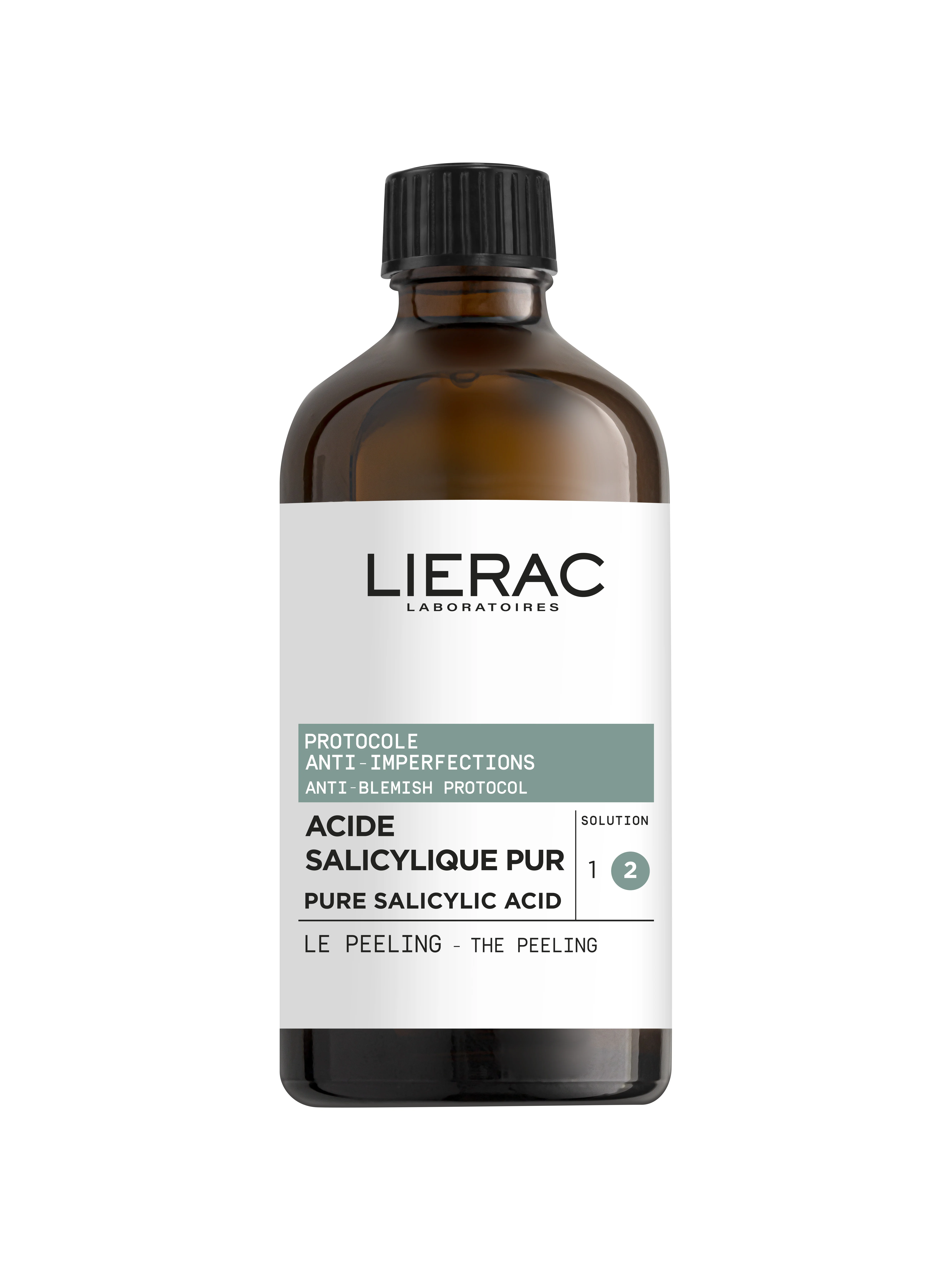 Lierac Protocole Redukcja niedoskonałości peeling z czystym kwasem salicylowym, 100 ml