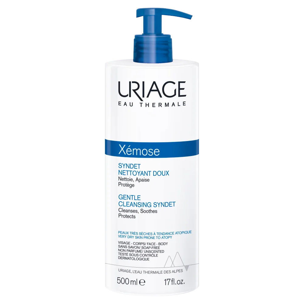 Uriage Xemose żel-krem do mycia twarzy i ciała, 500 ml
