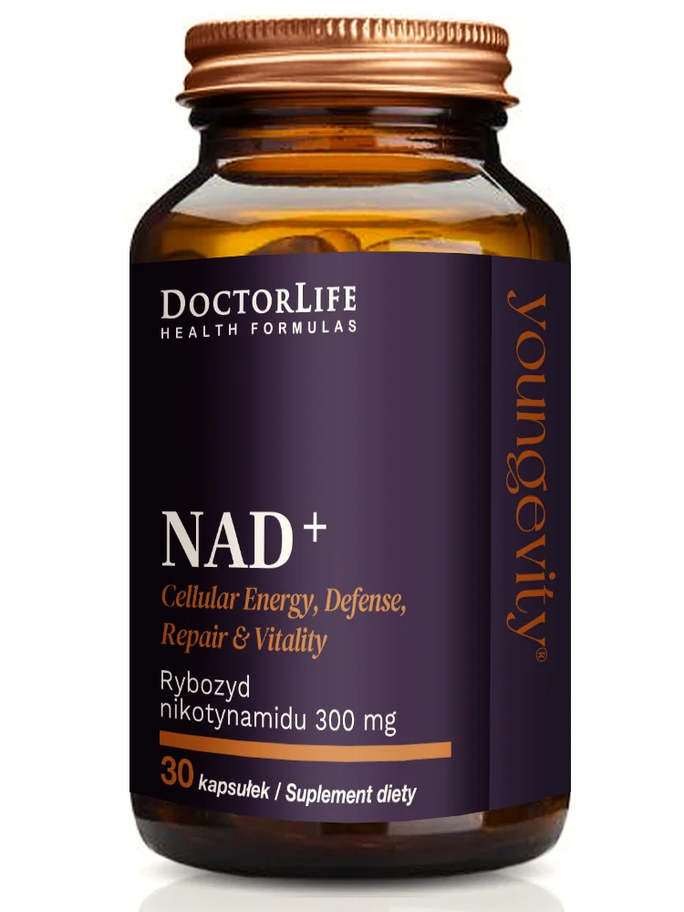 Doctor Life NAD+ rybozyd nikotynamidu 300 mg 30 kapsułek