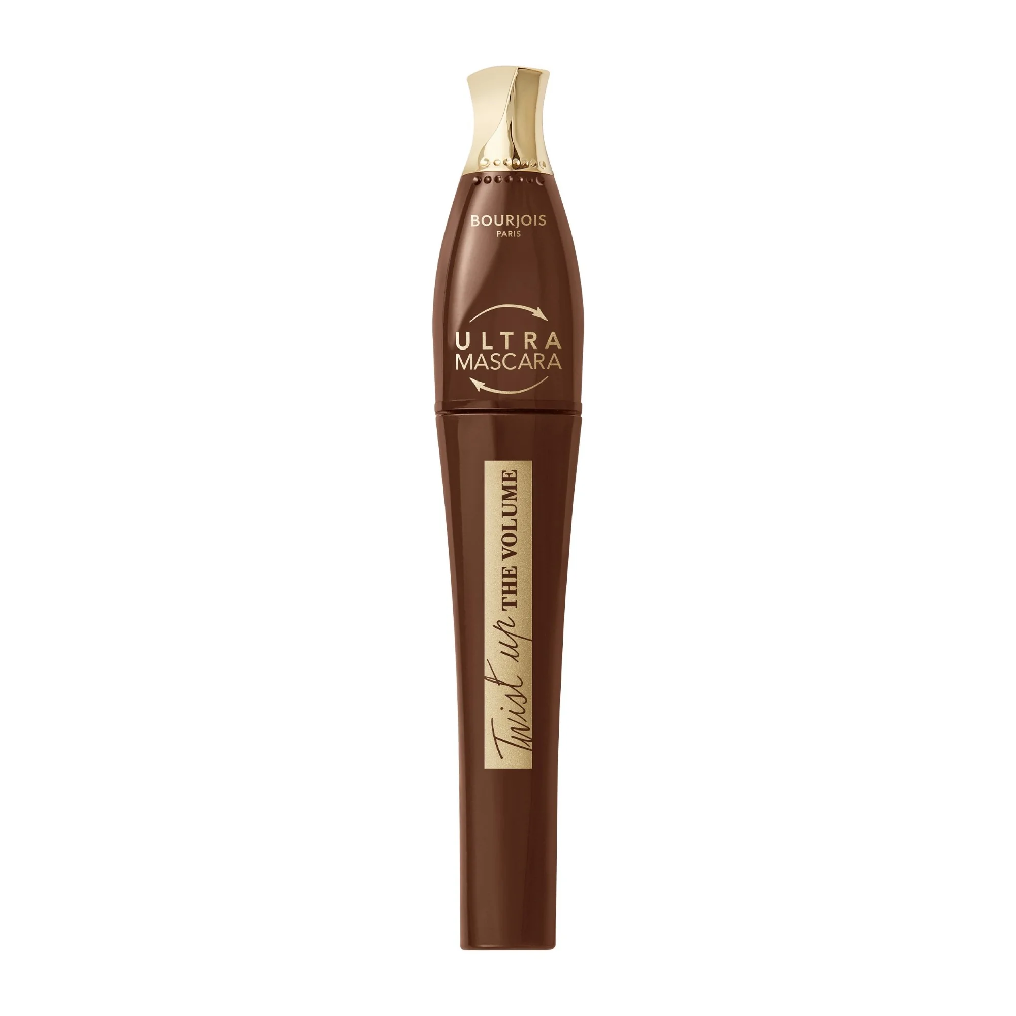 Bourjois Twist Up The Volume tusz do rzęs, wydłużający i pogrubiający, Brown, 8 ml
