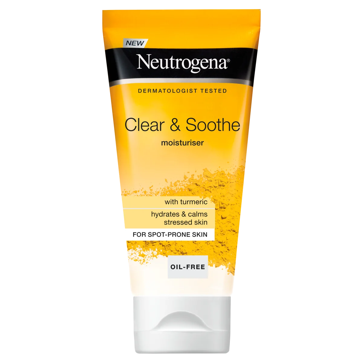 Neutrogena Clear & Soothe® Krem do twarzy z kurkumą, 75 ml
