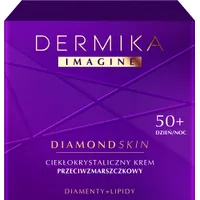 Dermika Imagine Diamond Skin ciekłokrystaliczny krem przeciwzmarszczkowy na dzień i na noc 50+, 50 ml