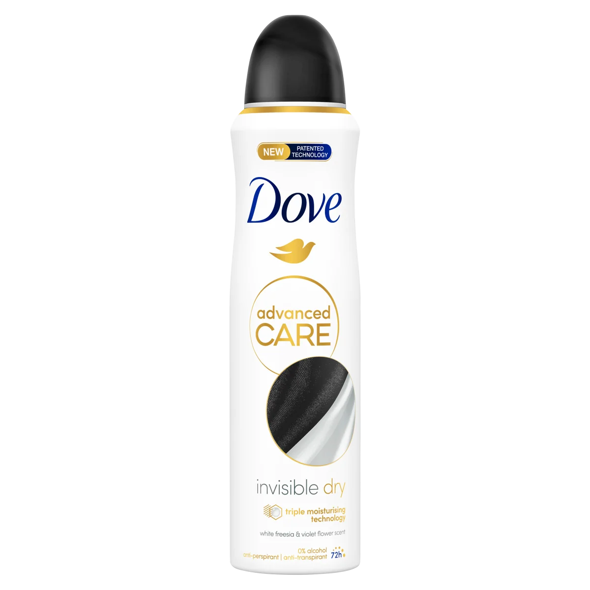 Dove Advanced Care Invisible Dry antyperspirant w aerozolu, 150 ml