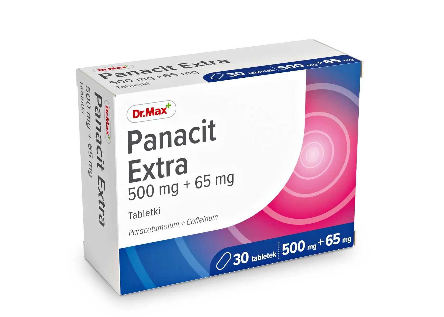 Panacit Extra Dr.Max, 500mg + 65mg, 30 tabletek