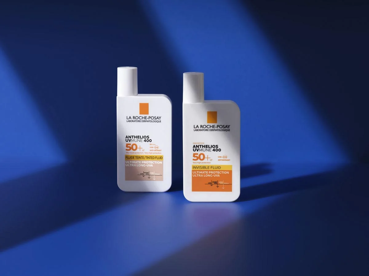 La Roche-Posay Anthelios, UVMUNE 400 Fluid Barwiący SPF 50+, 50 ml