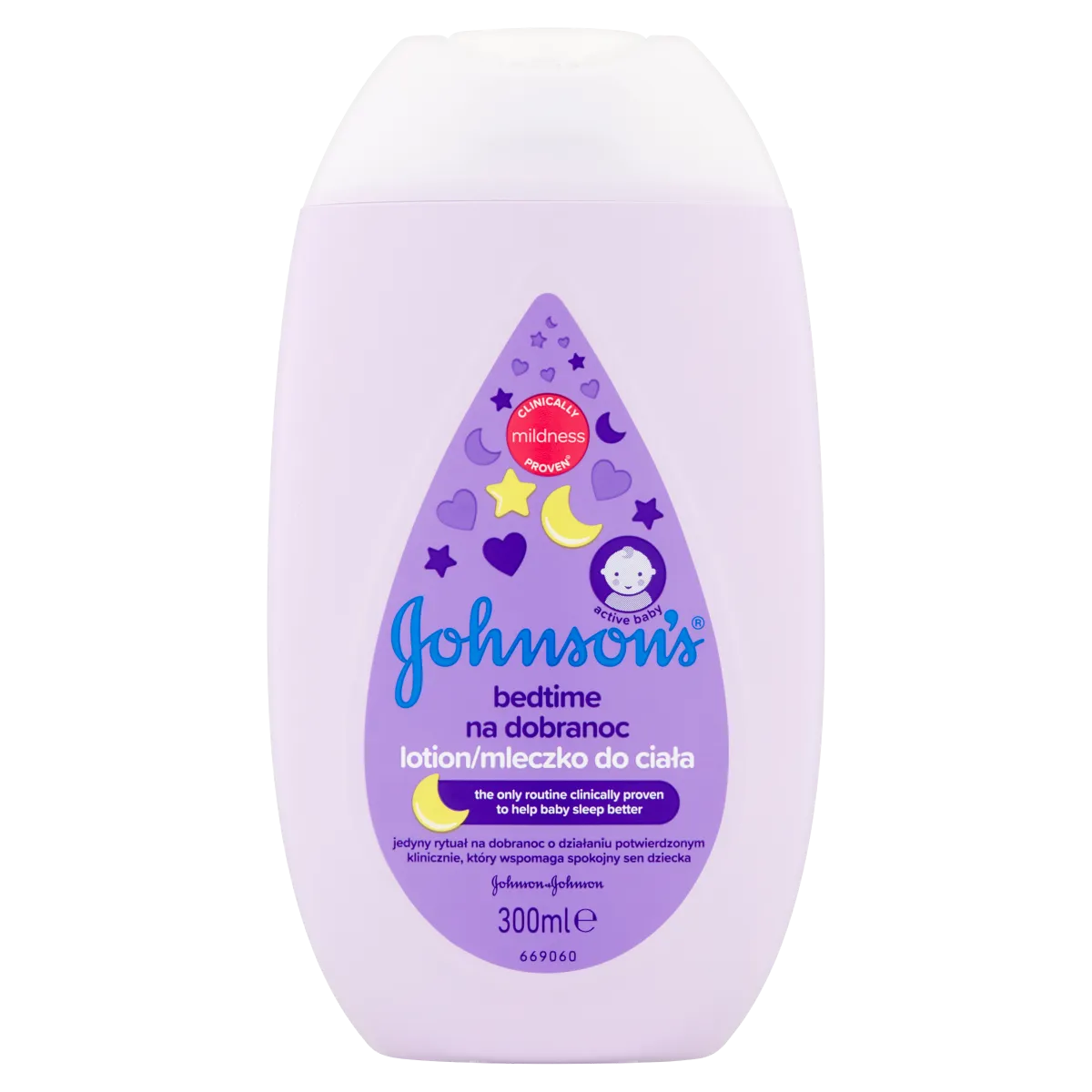 Johnson’s Bedtime Lotion mleczko do ciała dla dzieci na dobranoc, 300 ml