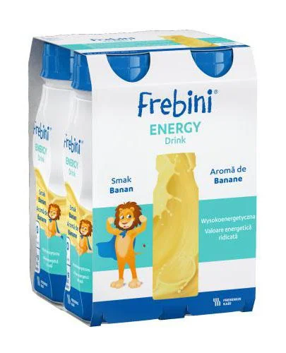 Frebini Energy Drink Smak Bananowy 4x200 ml