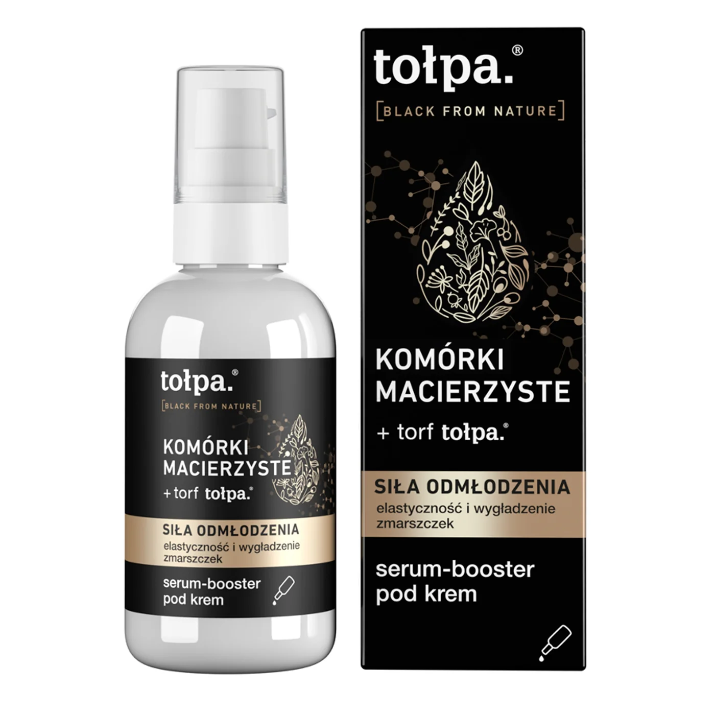 Tołpa Black From Nature serum-booster pod krem, 75 ml