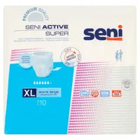 Seni Active Super, elastyczne majtki chłonne, extra large 120-160 cm, 10 sztuk