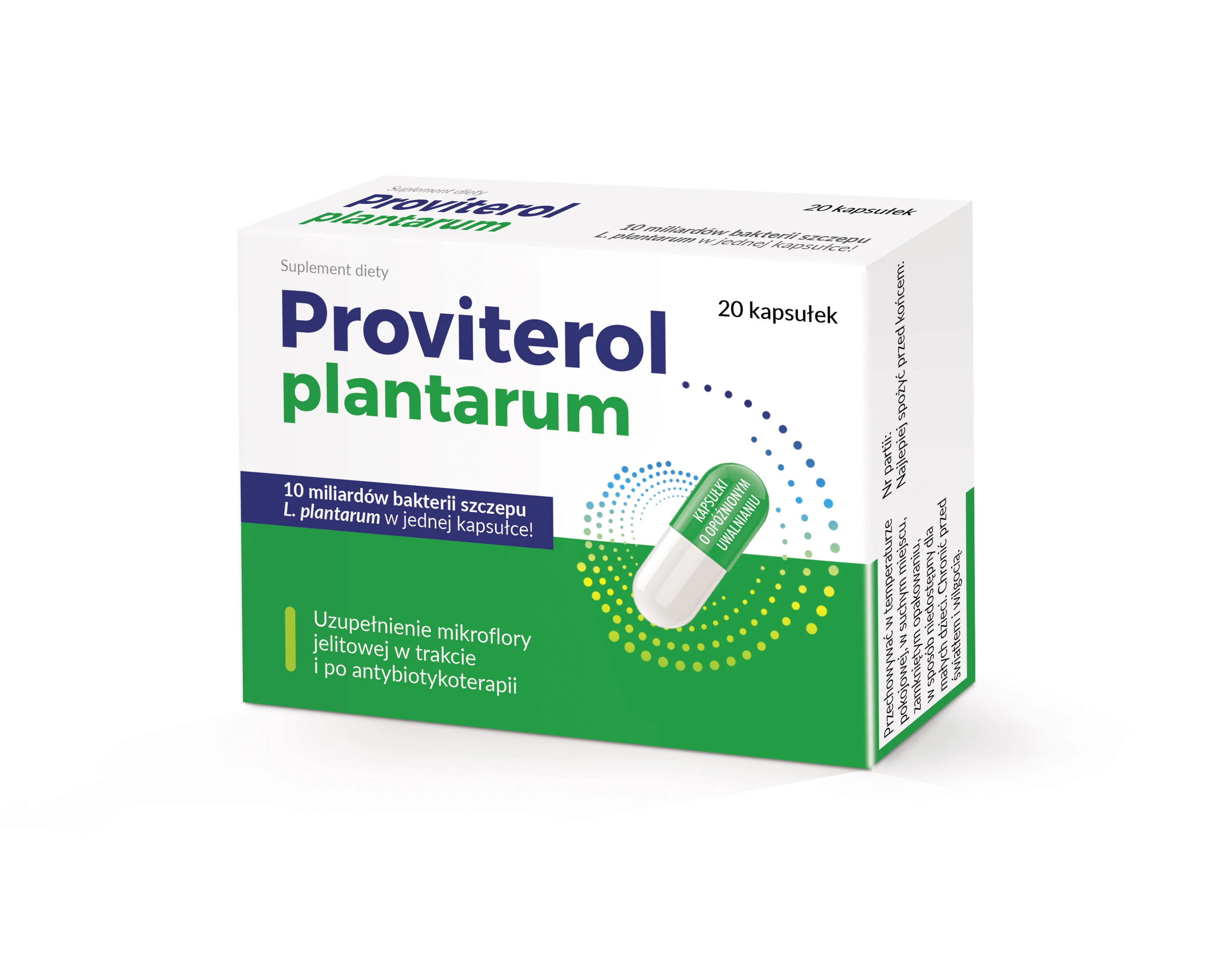 Proviterol Plantarum 20 kapsułek