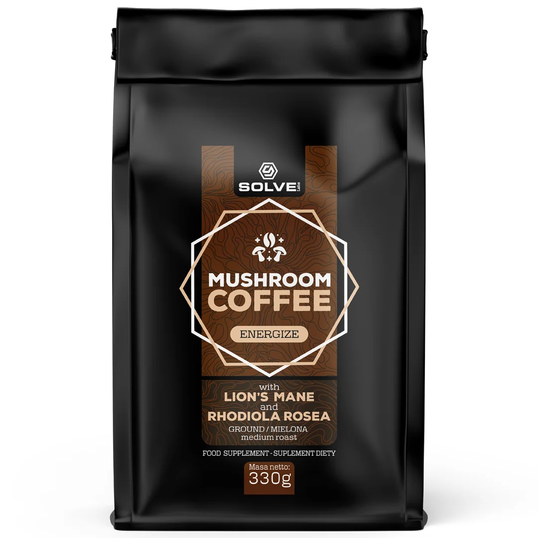 Solve Labs Mushroom Coffee Lion's Mane + Rhodiola Rosea 340 g