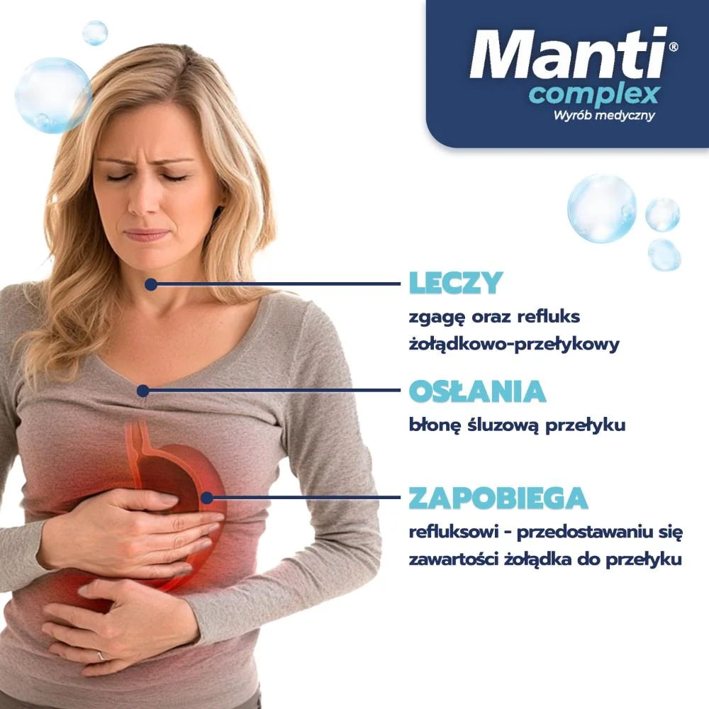 Manti Complex 20 tabletek do rozgryzania i żucia